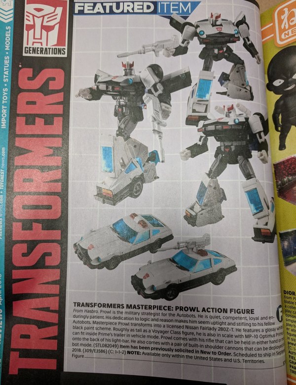 MP 17 Animation Colors Masterpiece Prowl Solicited By Diamond (1 of 1)